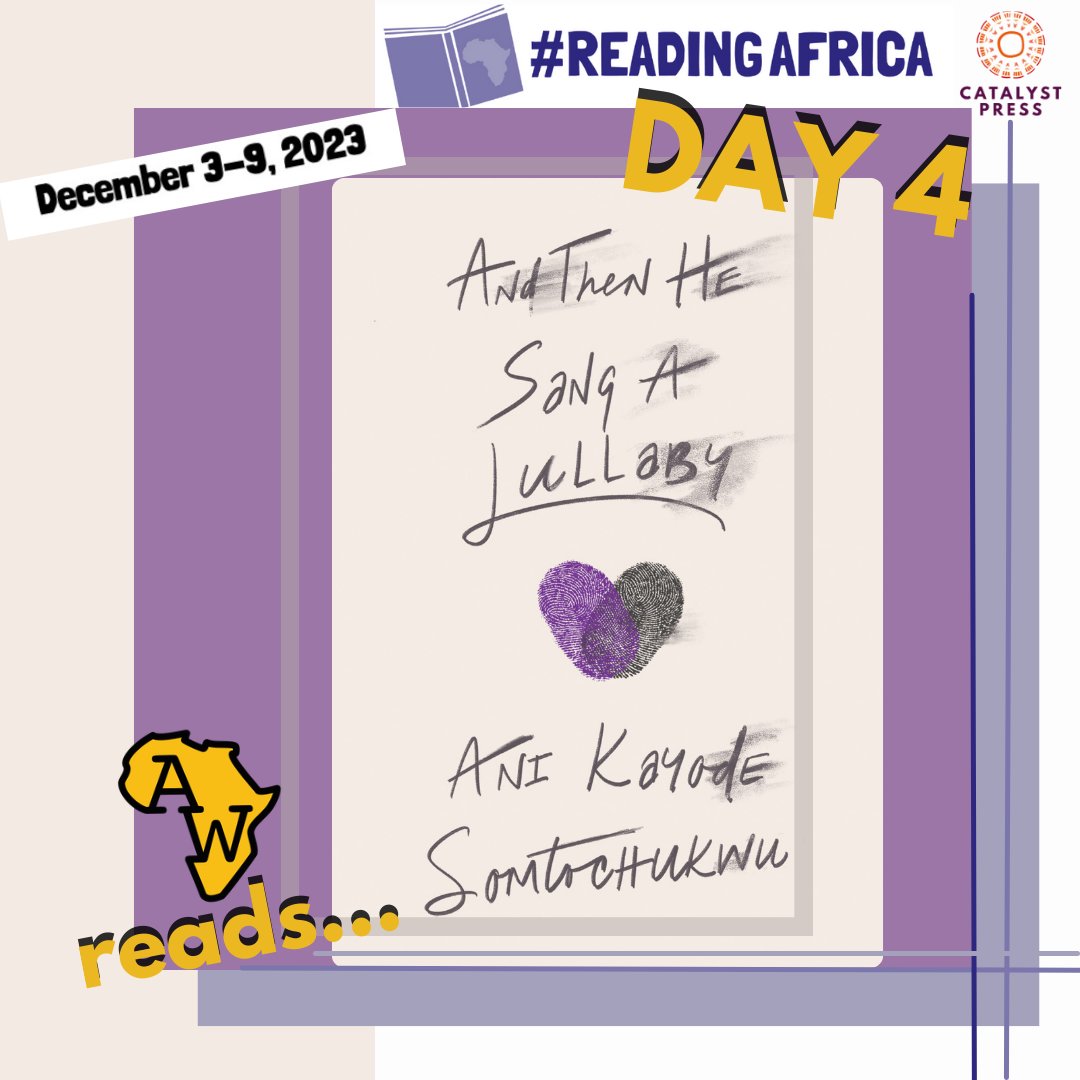 And today's Team pick of 2023, for @catalyst_press' #ReadingAfrica week, is @Ani_Kayode's scorching debut, And Then He Sang a Lullaby - a breath-catchingly heart-filling story of two men finding each other, and love, in Nigeria @CassavaRepublic, @RoxaneGayBooks, @GrovePressUK .