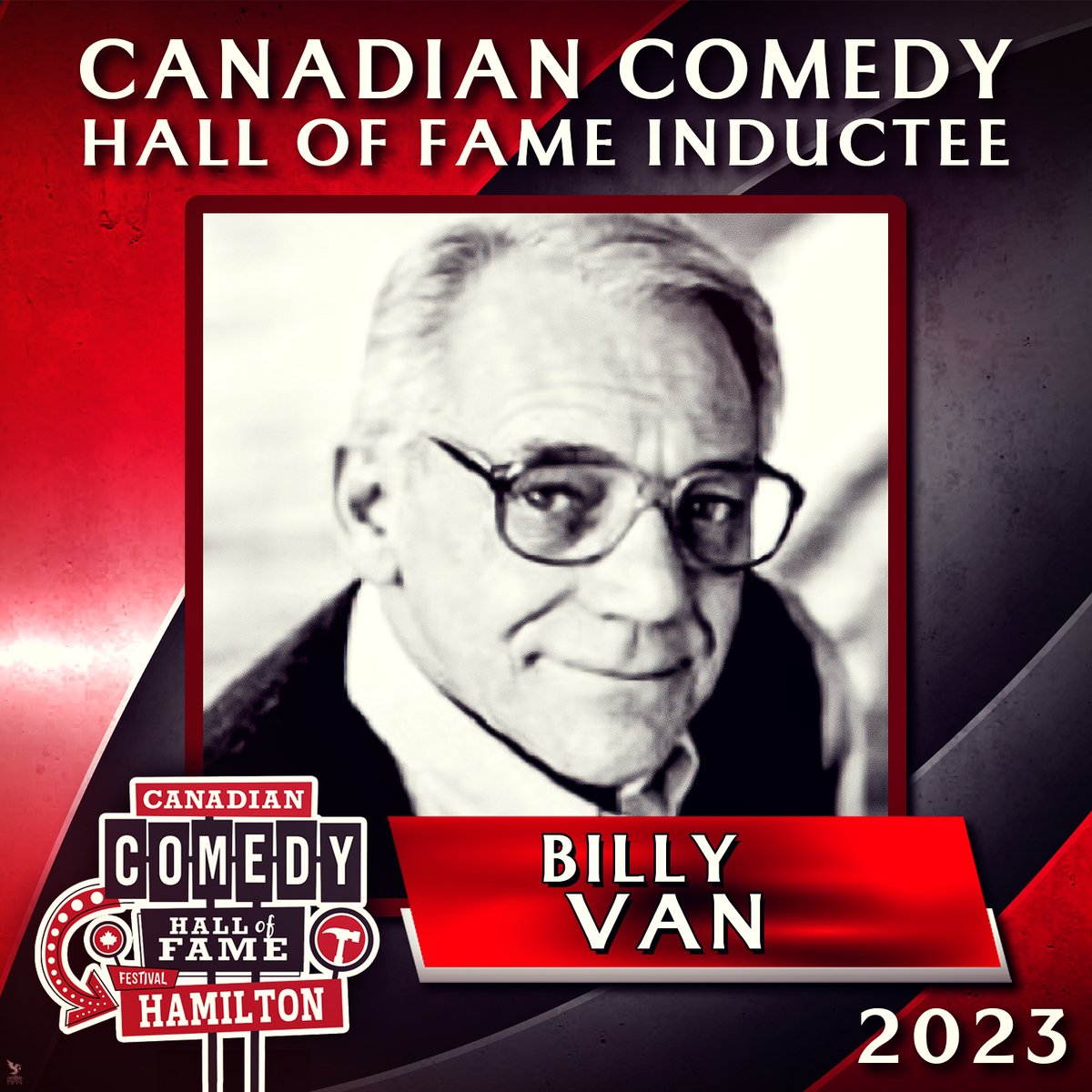 Follow us over the next day as we release the complete list of inductees into the Canadian Comedy Hall of Fame. Starting with...

Comedian, Actor, Singer, Star of The Hilarious House of Frightenstein Billy Van!

Congrats to Billy and his family!
#comedy #cchof #hamilton <a href="/CHCHTV/">CHCH TV</a>