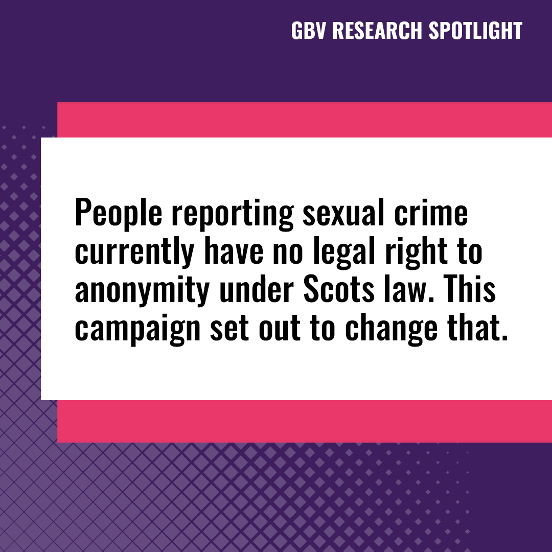 CaledonianNews's tweet photo. Today's #16DaysOfActivism highlights the Campaign for Complainer Anonymity (@campaign4ca).

People reporting sexual crime currently have no legal right to anonymity under Scots law, which this campaign aims to change. https://t.co/5wfJOI9RJW