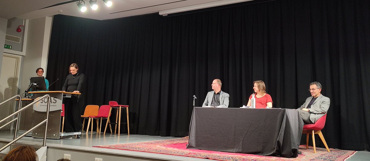 SOASEconomics's tweet photo. Kicking off the discussion on the book on "The State of Capitalism: Economy, Society, and Hegemony" co-authored by @C_Lapavitsas &amp; @EReNSEP_Network writing collective, by interventions from co-authors @MarieMeyle @Mat_Gior

Reflections by
@C_Lapavitsas 
@Maryrobs84 
@GawainLittle https://t.co/JMdYuHvLLq