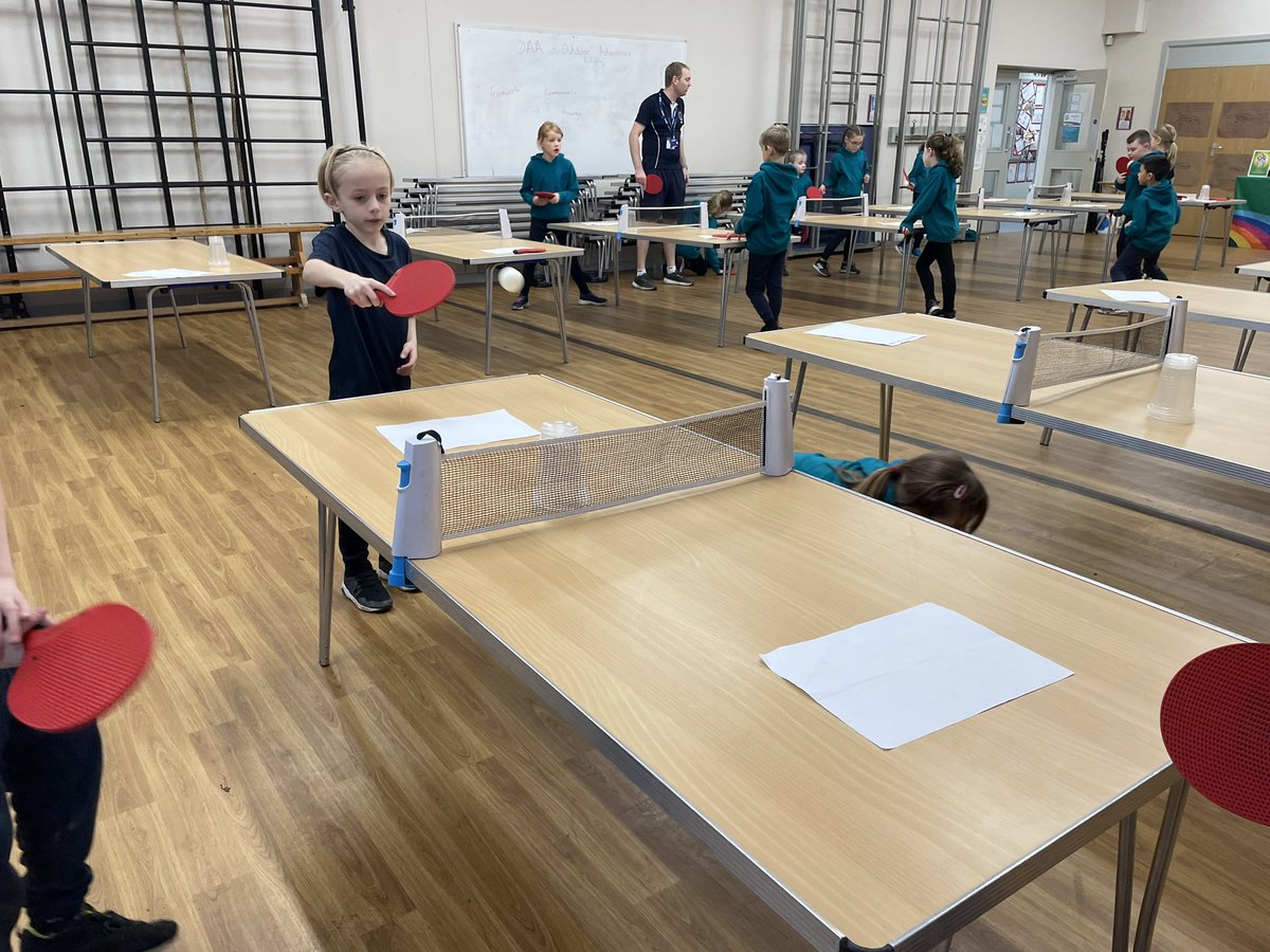 Busy day of PE today. Year 3 and 4 have been working with our specialist Table Tennis and Tennis coaches from <a href="/AckworthFor/">Ackworth Table Tennis</a> and <a href="/Ackworthtennis/">Ackworth Tennis Club</a>.
#AckworthHowardPE