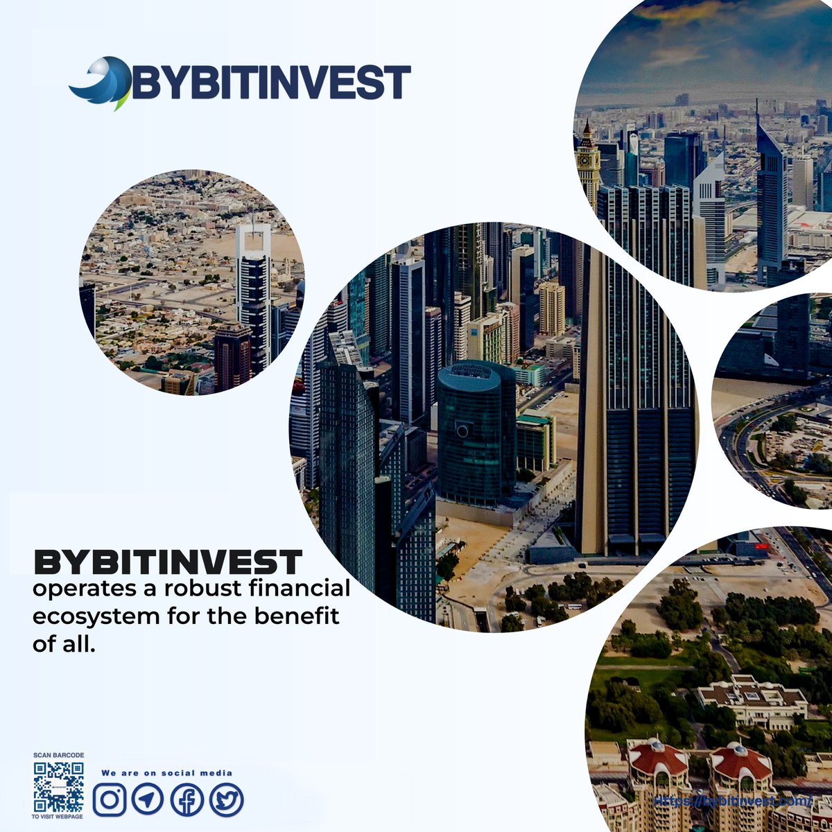 Discover Bybitinvest's Financial Ecosystem – Where Prosperity Meets Opportunity! 💼✨ Join our global network and experience the wealth of benefits designed for you.