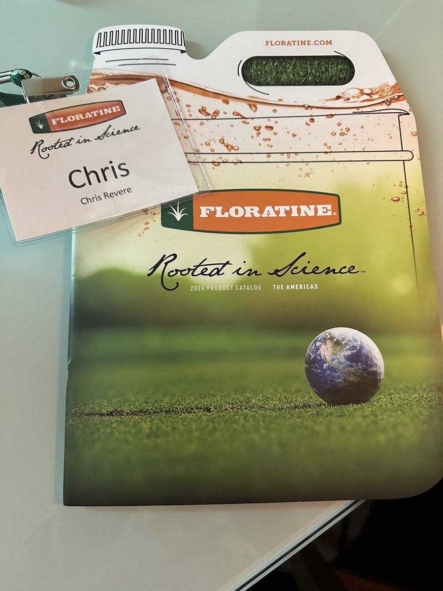 Looking forward to a great afternoon of continuing education in Golf Course Management. ⁦@GCSAA⁩ ⁦@FloratineFoliar⁩