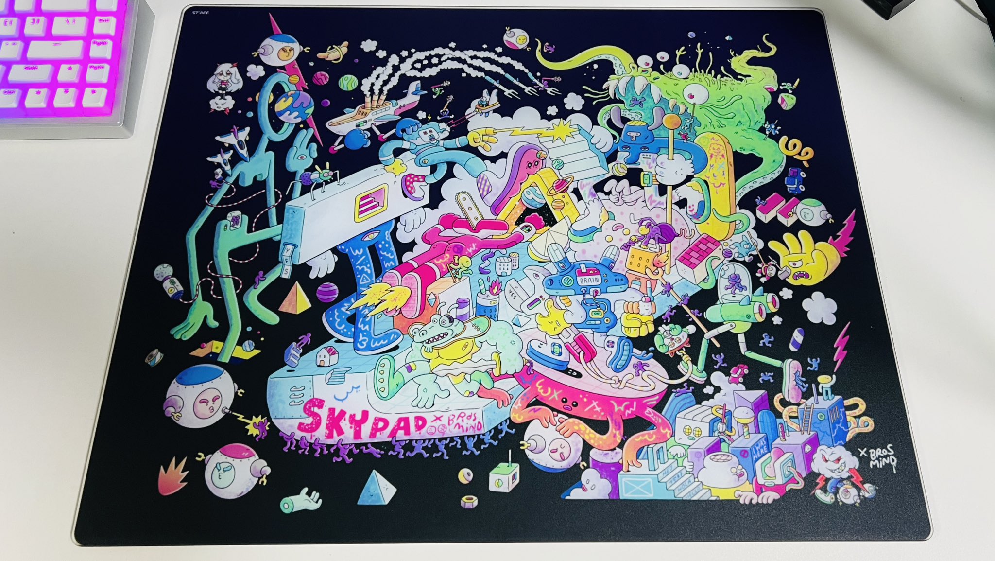 Brosmind x SkyPAD コラボ 3.0 XL 数量限定 新品未使用 SkyPAD 3.0 XL Brosmind 500枚限定品 Moto SkyPAD 3.0 XL Limited