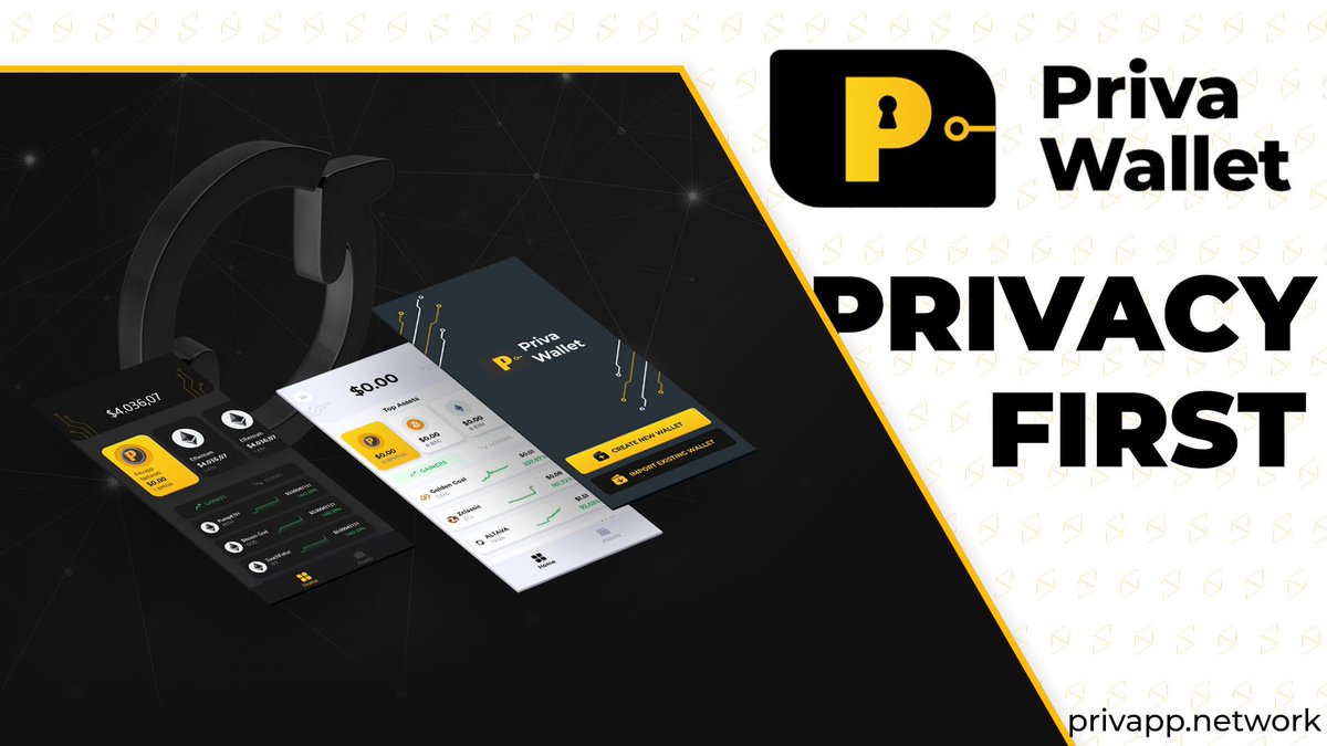 🫰Priva can be stored in any wallet provided by apps or cryptocurrency exchanges. Private Wallet Privapp Network offers you your very own Priva Wallet 💳 #BITCOIN #privawallet #privacyfirst