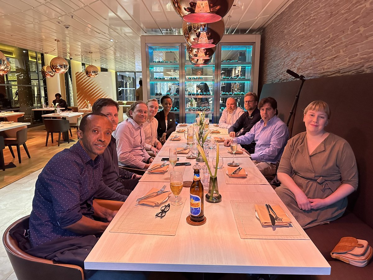 Peshmutesi's tweet photo. Celebrating 106 years of Finnish Independence with @ronnythenorder and #Rwanda’s Honorary Consul to #Finland @moliis 

Happy Independence Day #Finland 🇫🇮 https://t.co/Kp8TCHLmfX