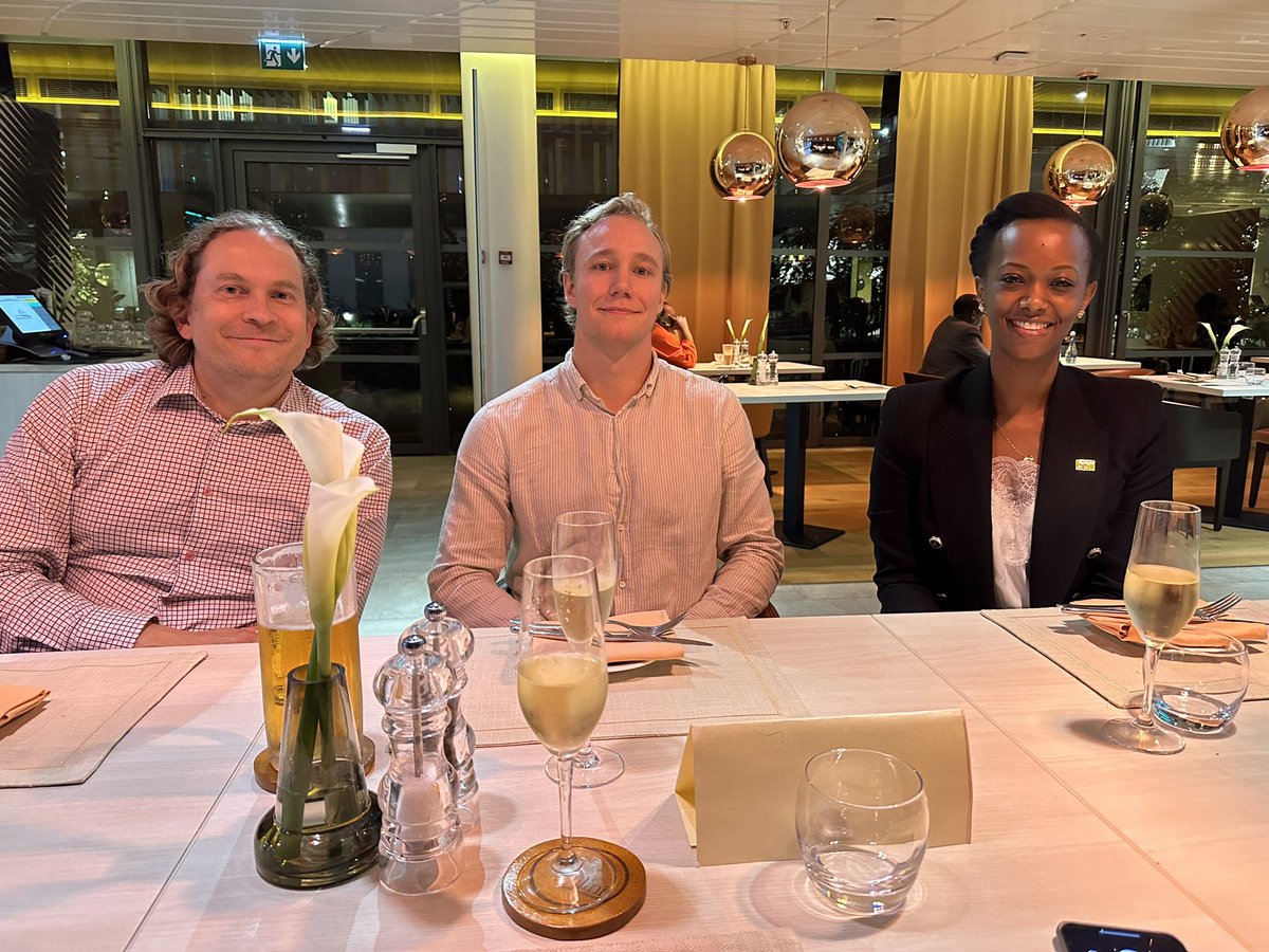Peshmutesi's tweet photo. Celebrating 106 years of Finnish Independence with @ronnythenorder and #Rwanda’s Honorary Consul to #Finland @moliis 

Happy Independence Day #Finland 🇫🇮 https://t.co/Kp8TCHLmfX