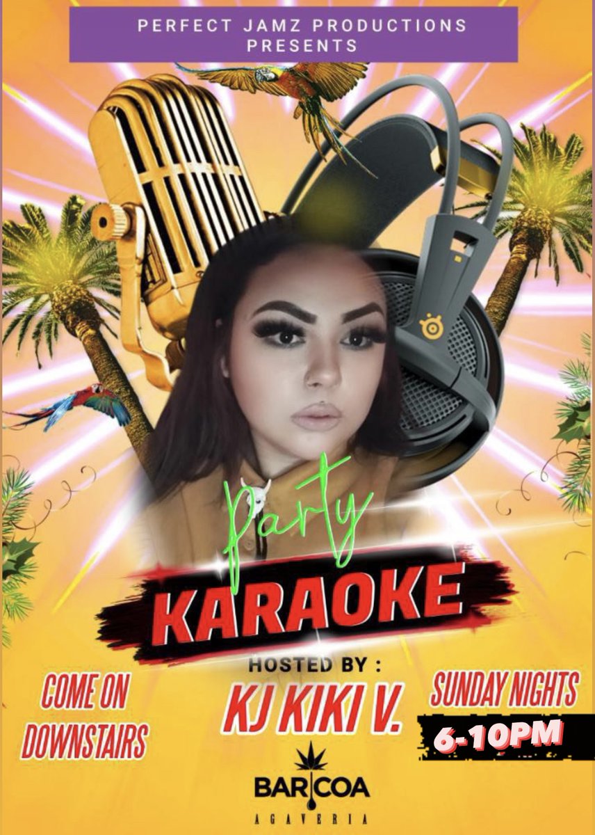 Sunday Night Karaoke's getting started a little earlier now - kicks off at 6pm and goes till 10pm. Swing thru! #phoenix #arizona #karaoke