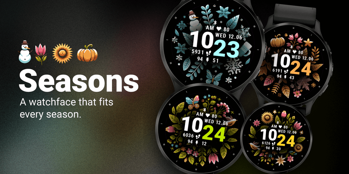 VAW's tweet photo. My latest Seasons watchface is now available on Garmin as well! #garmin #garminconnectiq #connectiq https://t.co/RnMXwmHER5 https://t.co/YzcxKYIdiq