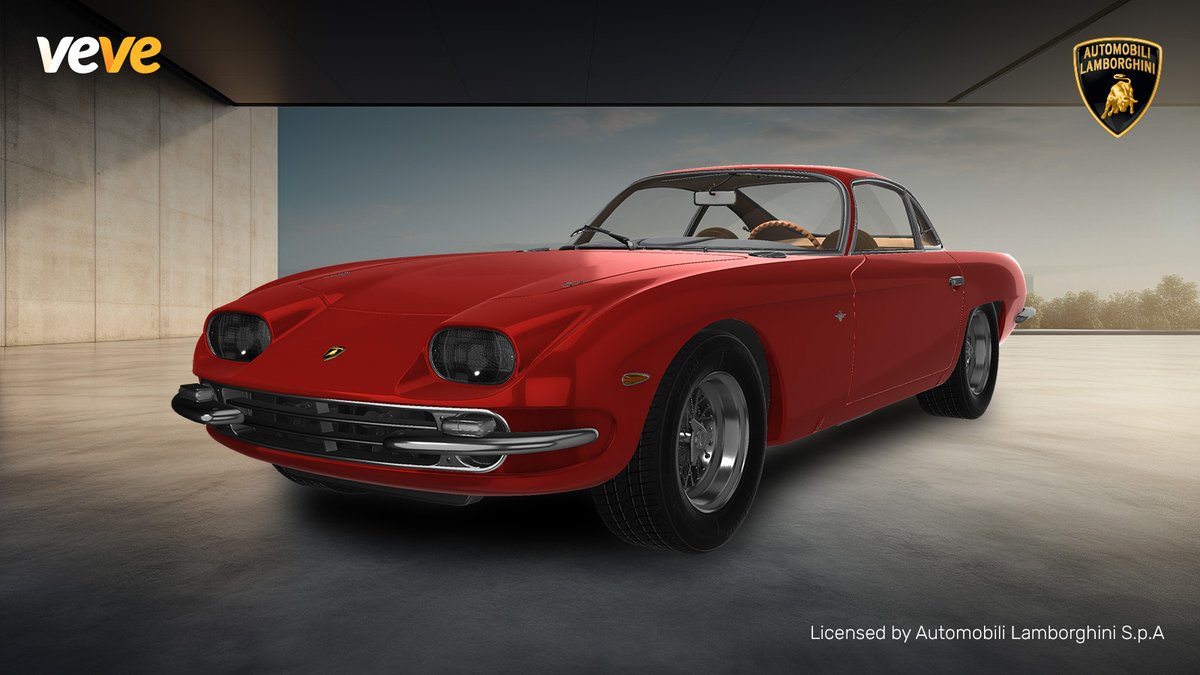 veve_official's tweet photo. Born from the visionary design of Franco Scaglione's prototype, the 350 GT was the first @Lamborghini to grace the roads in full production!

4 interactive digital collectibles drop in blind box Waitlist format Sat, 9 Dec at 8 AM PT: https://t.co/AXVLrYMtjP

#CollectorsAtHeart 💙 https://t.co/WZVf7AL9lX