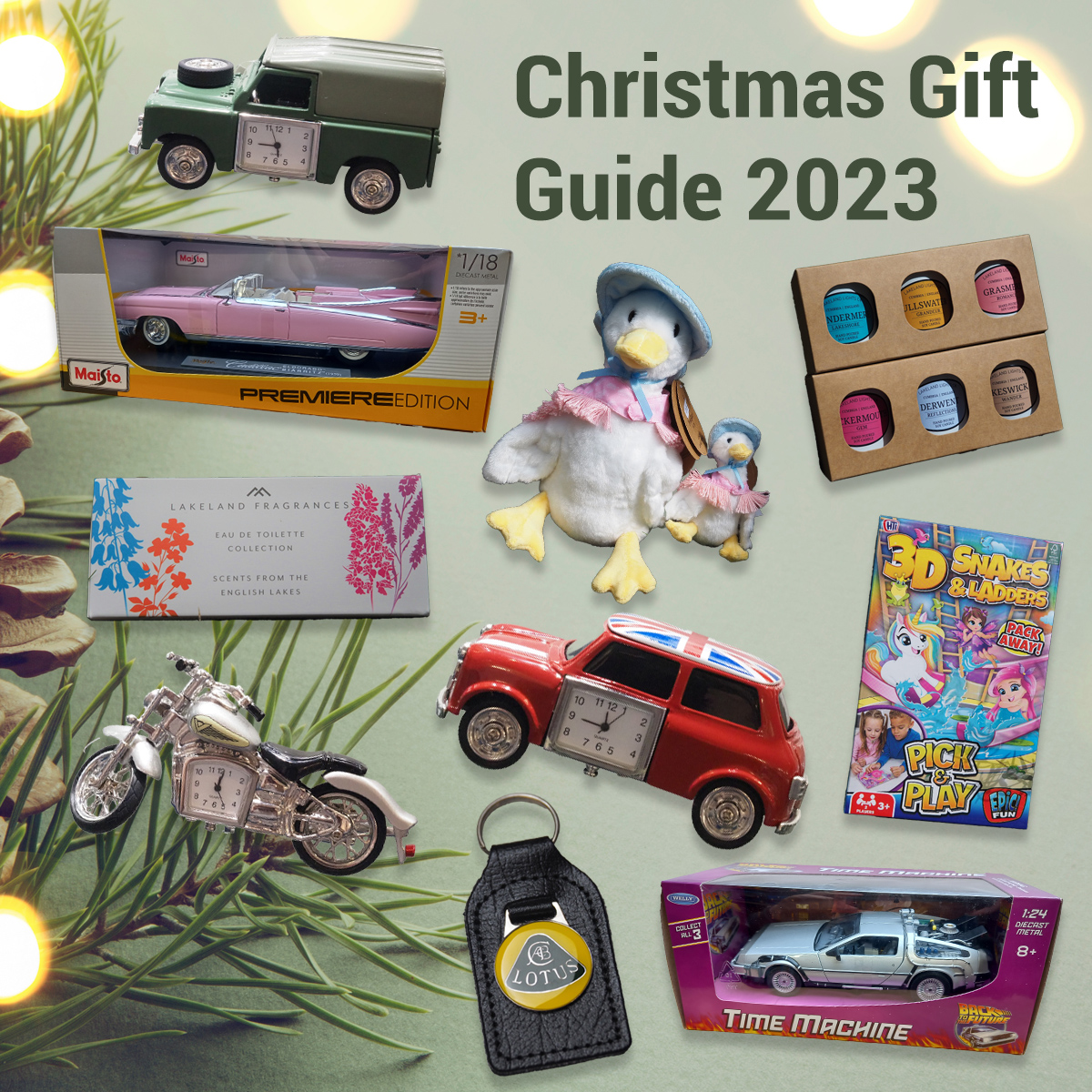 Our Christmas Gift Guide is now online. 

See our top gifts that any motoring enthusiast or loved one will enjoy. In the guide or in the shop - we're open every day on the run-up to Christmas > ow.ly/7SiG50QcR5Y

 #ChristmasGiftGuide #MotoringEnthusiast #ChristmasShopping