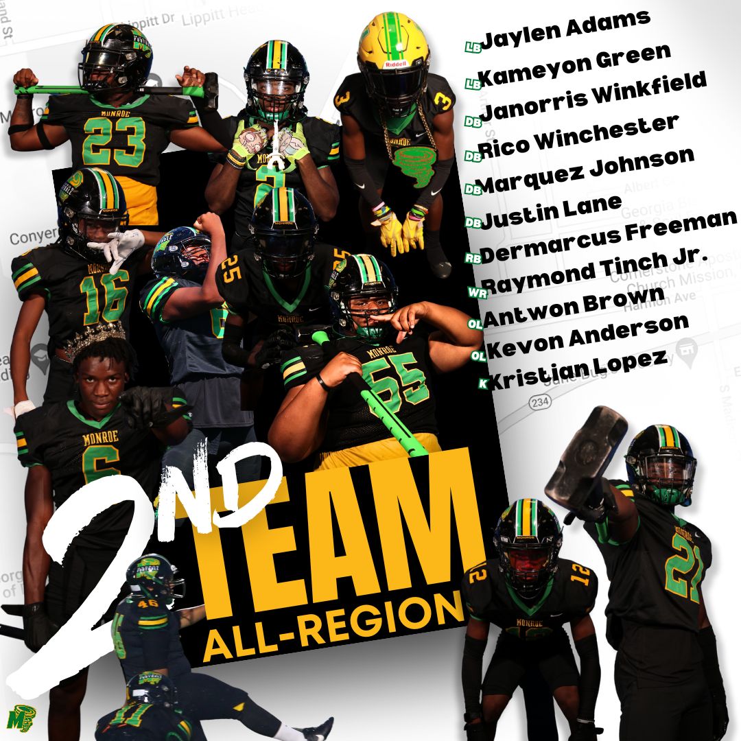 Monroe Football tweet media
