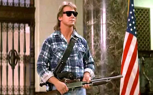 'I have come here to kick ass and chew bubblegum. And I'm all outta bubblegum.'

Legend. #RowdyRoddyPiper #HotRod
