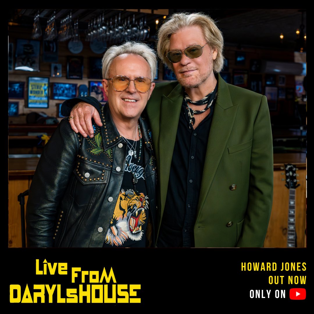 So happy for you to see the episode of Daryl’s House with the amazing Daryl Hall and moi. Link to episode youtube.com/playlist?list=…