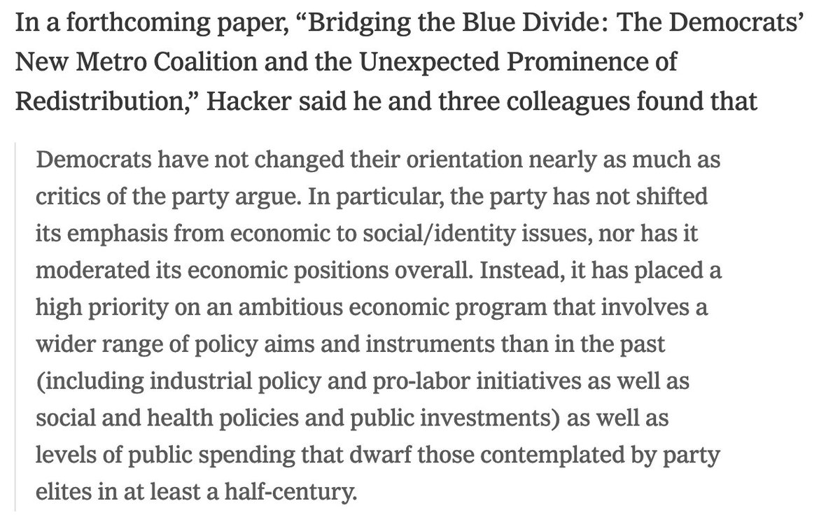 Amelia Malpas (@ameliamalpas) on Twitter photo Made my anonymous NYT research debut as one of <a href="/Jacob_S_Hacker/">Jacob Hacker</a>'s "three colleagues" (along with <a href="/samzacher/">Sam Zacher</a> & Paul Pierson) in a mention of our forthcoming article on what's actually going on with the Democratic Party's domestic policy agenda Made my anonymous NYT research debut as one of <a href="/Jacob_S_Hacker/">Jacob Hacker</a>'s "three colleagues" (along with <a href="/samzacher/">Sam Zacher</a> & Paul Pierson) in a mention of our forthcoming article on what's actually going on with the Democratic Party's domestic policy agenda