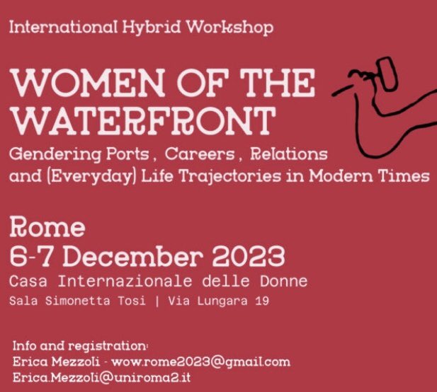 KristofLoockx's tweet photo. Enjoying the Women of the Waterfront workshop in the amazing city of Rome! 🇮🇹 @unitorvergata @UrbanhistoryUA @FWOVlaanderen https://t.co/YTsKJadHV9