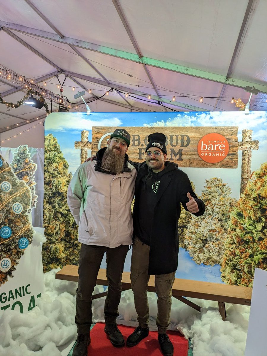 Dougie hanging out with Simply Bare