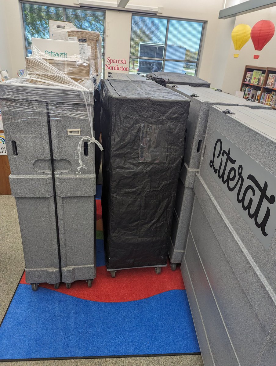 Anderson Elementary Library tweet media