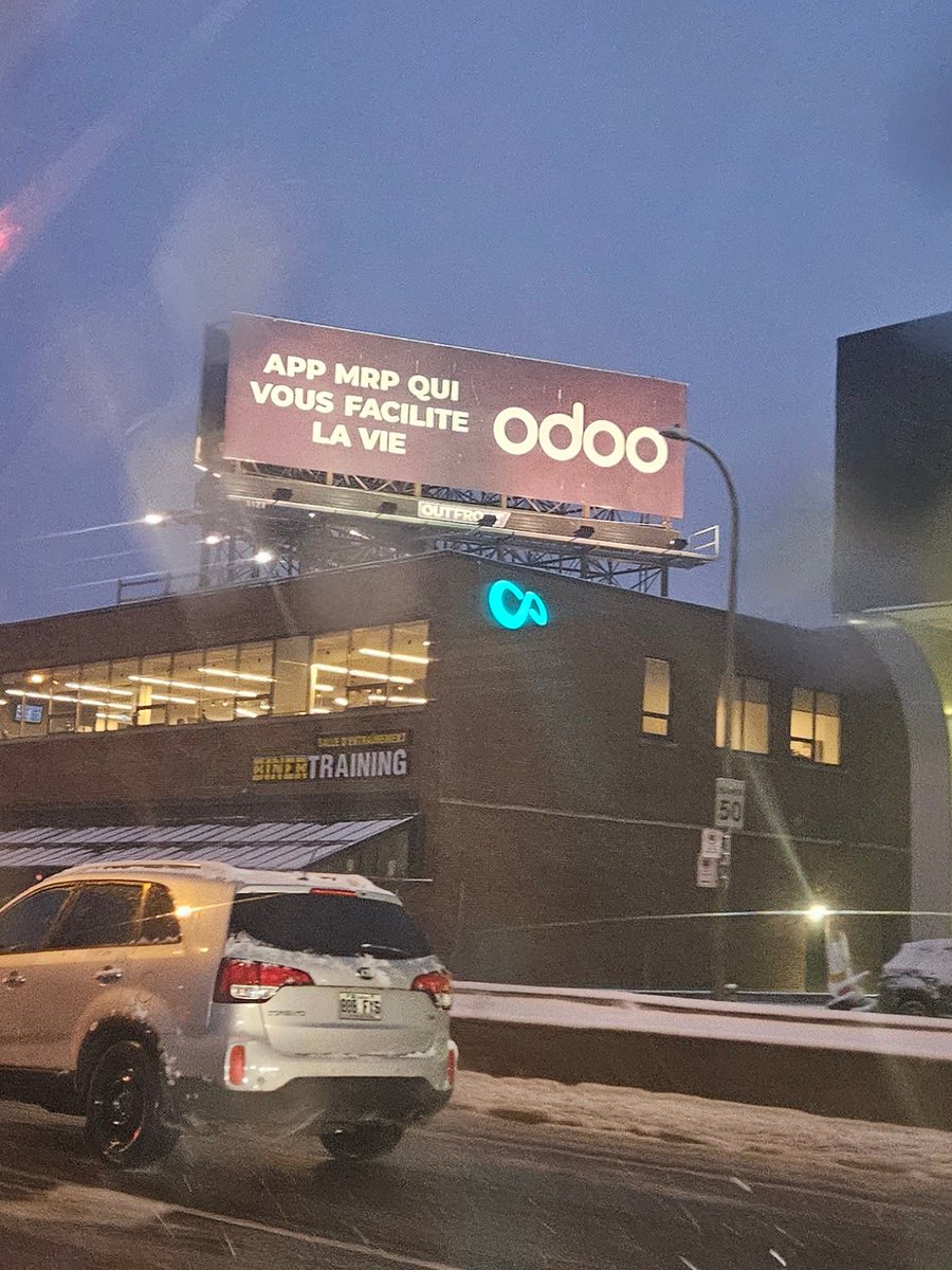 TiArche's tweet photo. Odoo est partout et sous la neige à Montréal!
Odoo is everywhere and under the snow in Montreal!
#odooerp #odoo #odoointegration #odooapps #odooapp #montreal #winter #snowfall https://t.co/9QvA0rYs2q