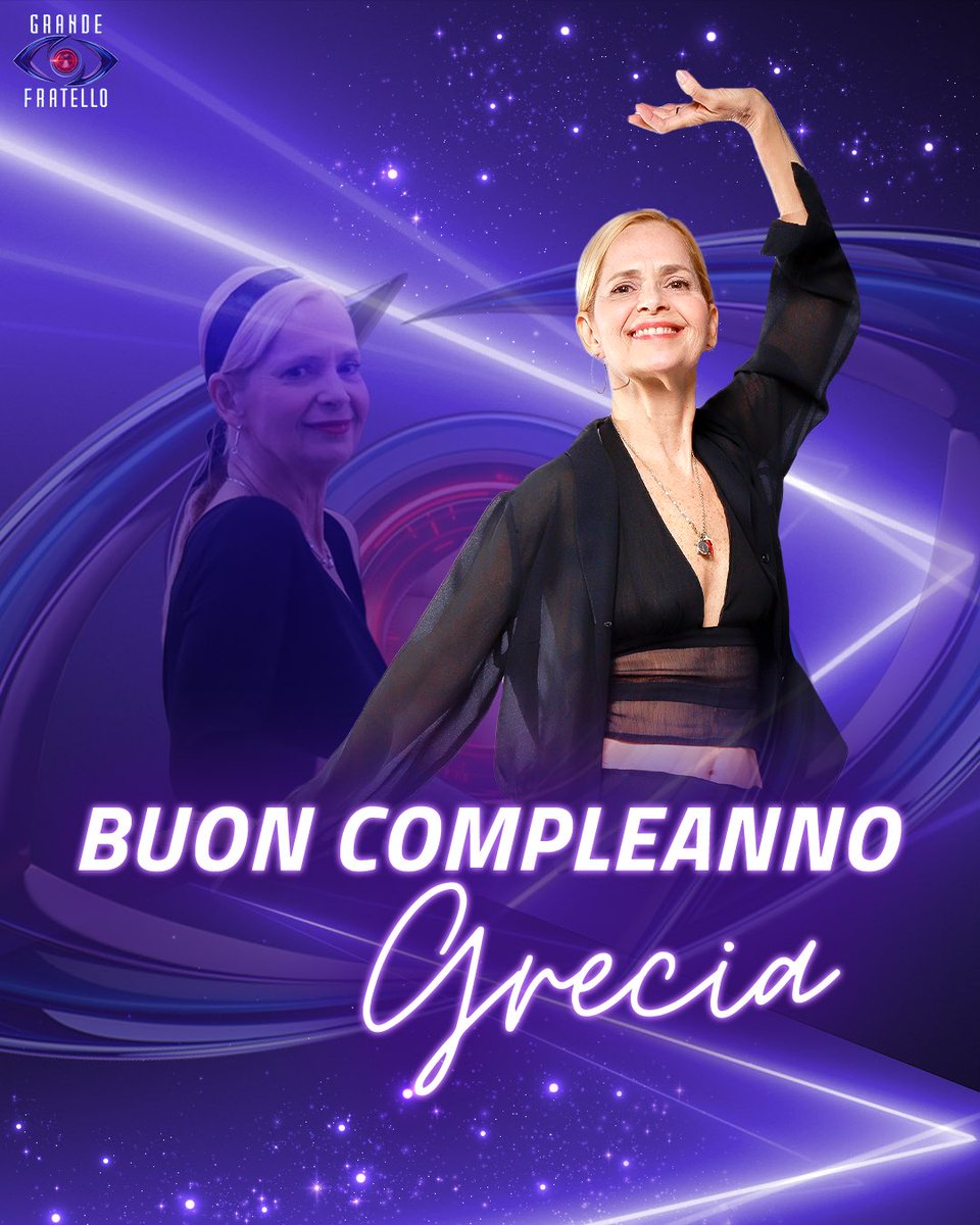 GrandeFratello's tweet photo. Feliz Cumple, Grecia 🦁 Questo è il post giusto per farle tutti gli auguri 🧡👇🏼 #GrandeFratello https://t.co/B4jY77Fw43