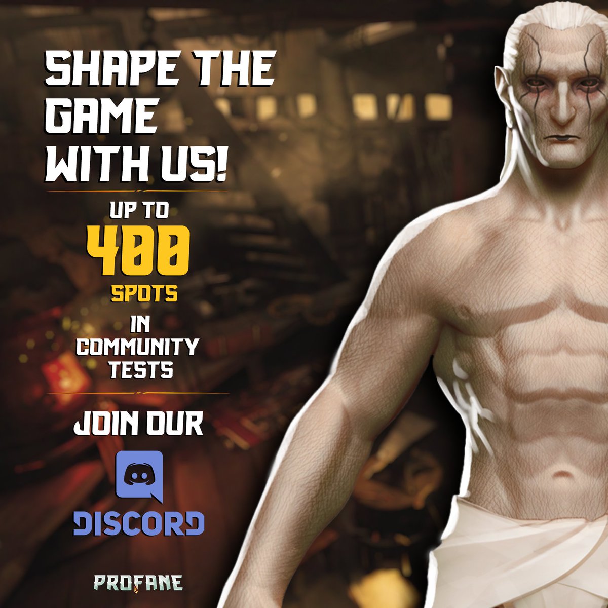 ProfaneMMO's tweet image. We got a test coming up this Friday, December 8th, starting at 3pm ET, until Monday at 8am ET (65 hours total).  

This will be a bigger test, with room for up to 400 participants.   

More info ⬇️