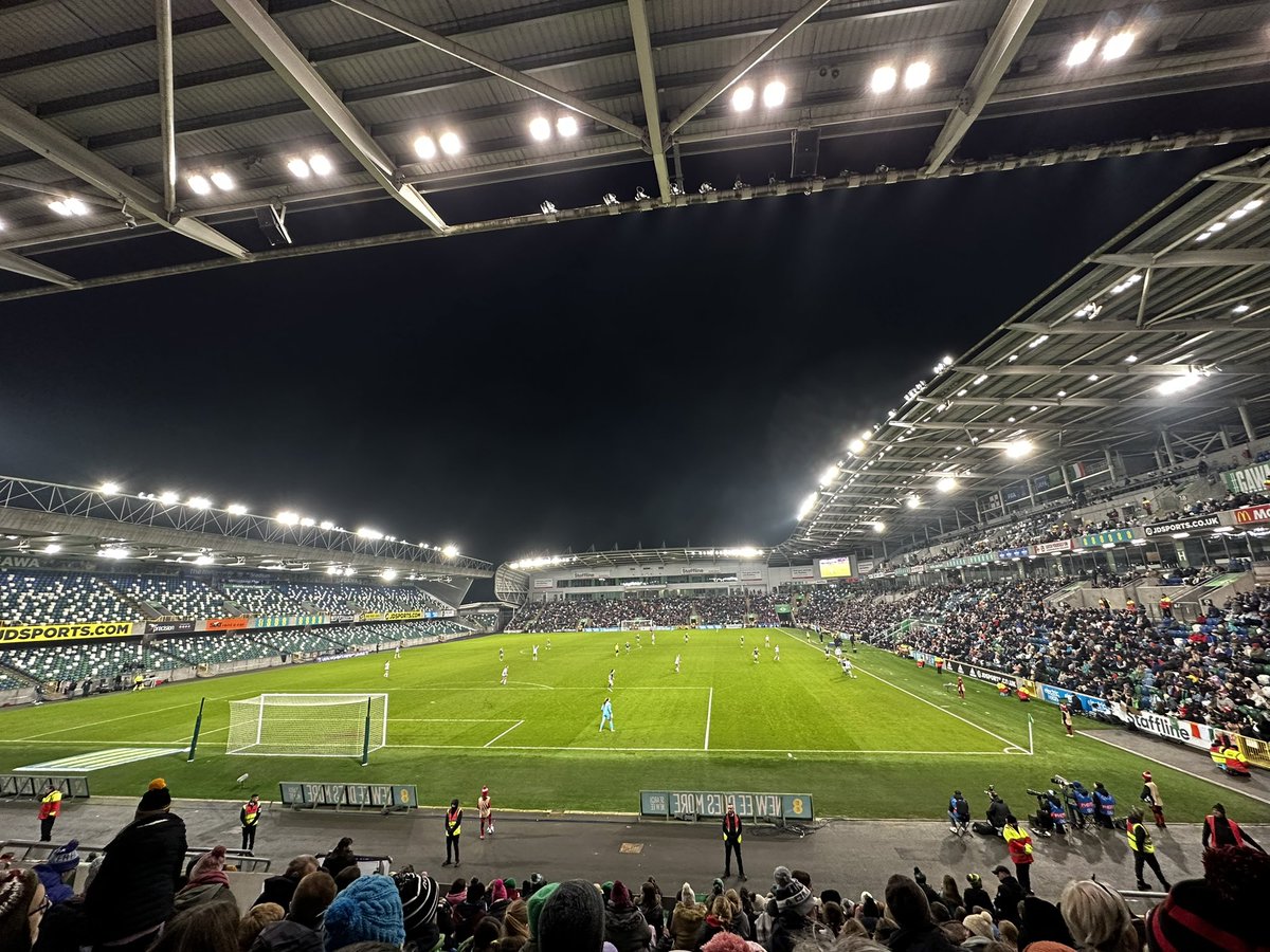 Last night’s trip…Elena’s first BIG match #inspiring #football