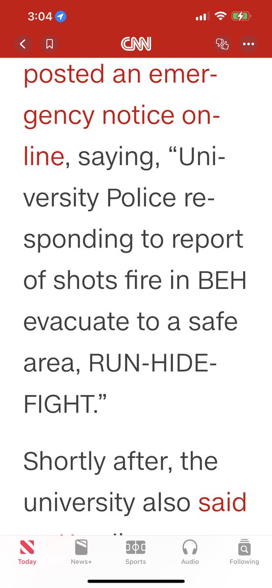 Heminhaw's tweet photo. Run…hide…fight…that’s what America has become. A nation of Run Hide Fight being just another text for our children to receive on campus. Guns ARE the problem and never a solution. https://t.co/NXDvputKyL