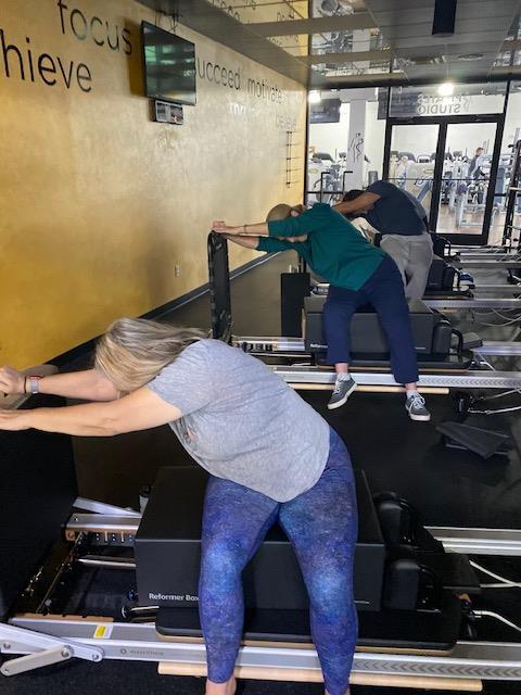 BodyStructureKY's tweet photo. Another day, another successful pilates group session! We are very happy to see more people incorporating pilates reformer in their workout routines! A single group session is only $25 for 1/2 hour or $40... details.

(856)268-8190
info@bodystructure.com
https://t.co/oL1LGM6inr https://t.co/q4c6lLXXuB