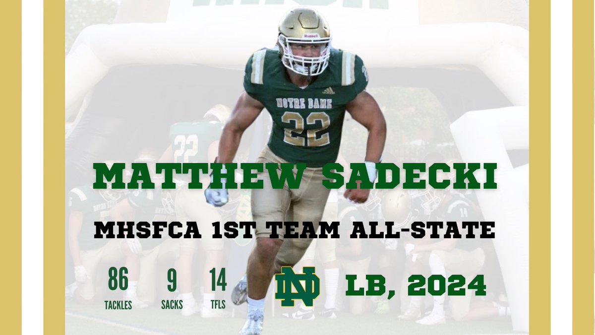 Notre Dame Prep Football tweet media