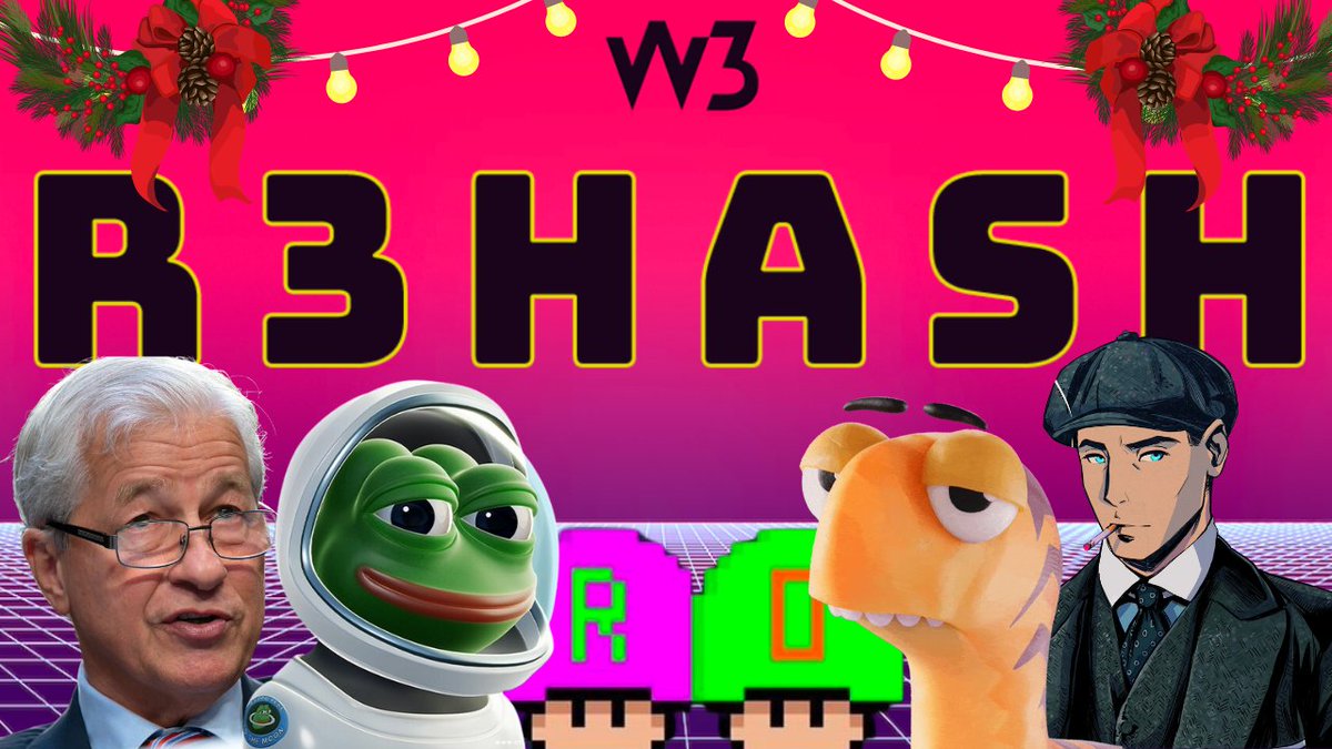 W3BTHR33's tweet photo. The Wednesday #R3HASH is hot out of the oven🥧with the Top 10 Headlines from across the industry over the last 24 hours!

Happy Holidays from the @W3BTHR33 Family!🎄

1/10🧵 https://t.co/SvXvbKVJQS