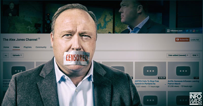 Alex Jones is one of the most censored voices, who's been fined and persecuted, yet still makes it his life mission to share information with all of us.

Should Alex Jones be reinstated on 𝕏?