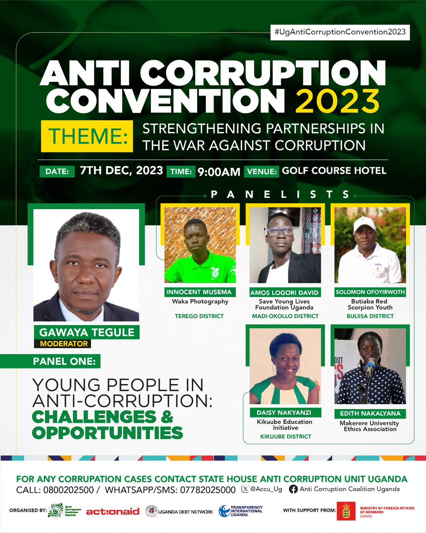 ethicsug's tweet photo. π Join us at the Youth Against Corruption Event! π Together, let's tackle corruption head-on. π€ Explore challenges, seize opportunities, and empower the next generation to lead the fight for transparency and integrity. πͺπ½ #YouthAgainstCorruption #AntiCorruptionEvent https://t.co/YaqPqAw5GB