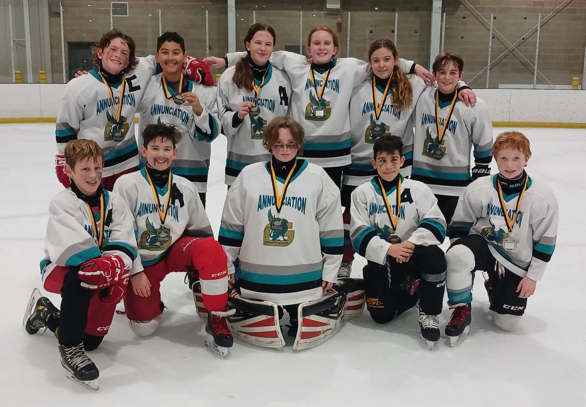 Congrats to the Junior and Senior Hockey Teams…second place at the 3 on 3 Tourney today! Thanks Coaches Miller and Duarte! Go Gryphons! <a href="/HWCDSB/">HWCDSB</a>