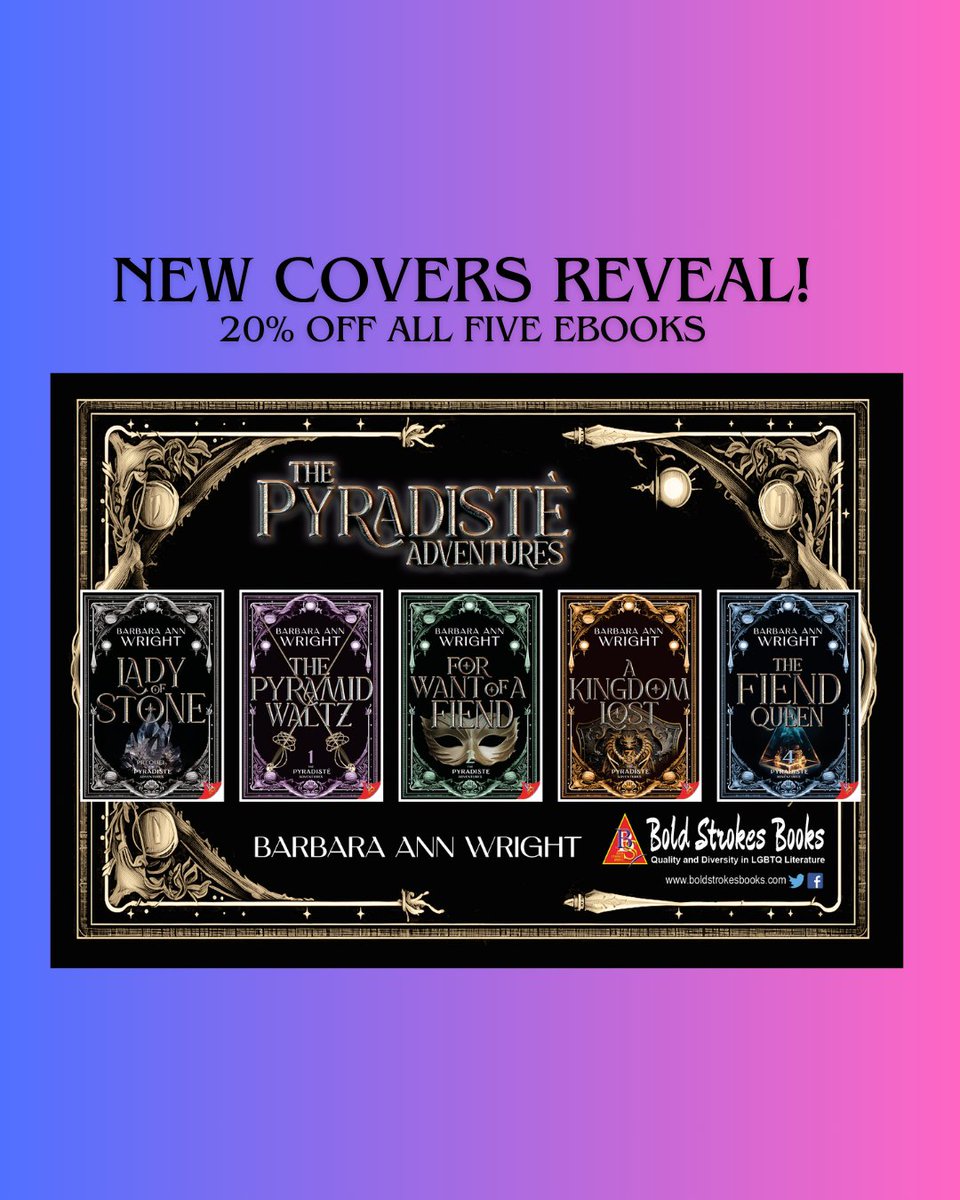 New covers for The Pyradiste Adventures!? And a new short story starring Katya and Starbride! Plus 20% off ebooks