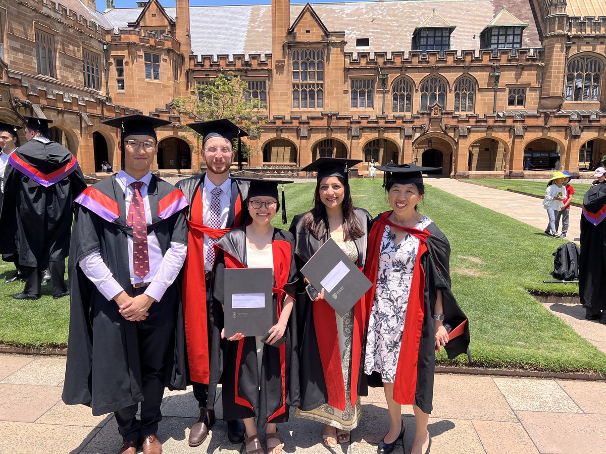 clara_chow's tweet photo. Fantastic to have been there to see a first cohort of higher degree graduates from ⁦@WARC_USYD⁩ many 😊🥳 and many proud families ⁦@Sydney_Uni⁩ ⁦@syd_health⁩ ⁦@WestSydHealth⁩ https://t.co/wGEq7GoSf9