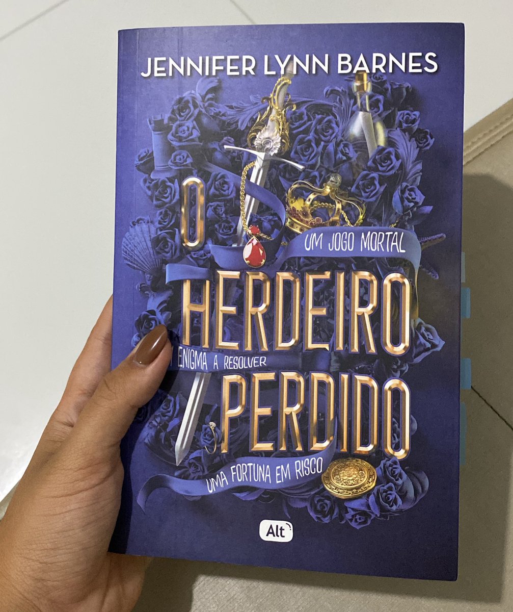 studywmaa's tweet image. to lendo o segundo livro da trilogia de jogos de herança, e meu deus, que loucura KKKKKK