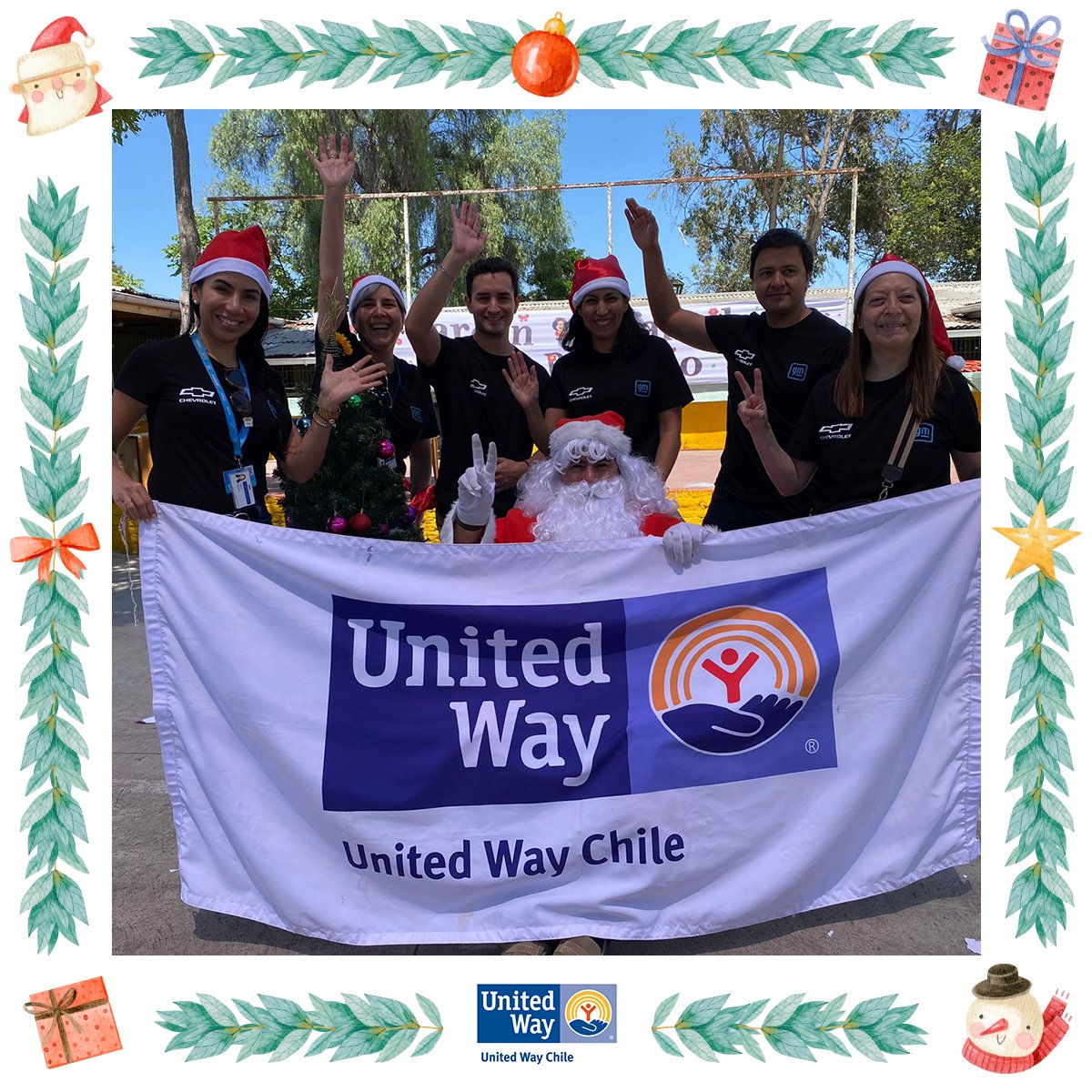 Ayer iniciamos el 1° evento de Navidad para hacer la entrega de regalos a los niños/as del Jardín Infantil Mi Refugio en Cerrillos📍Voluntarios/as de las empresas @3MLatinoAmerica y <a href="/GM/">General Motors</a> apoyaron esta actividad donde compartieron haciendo manualidades navideñas y baile entretenido