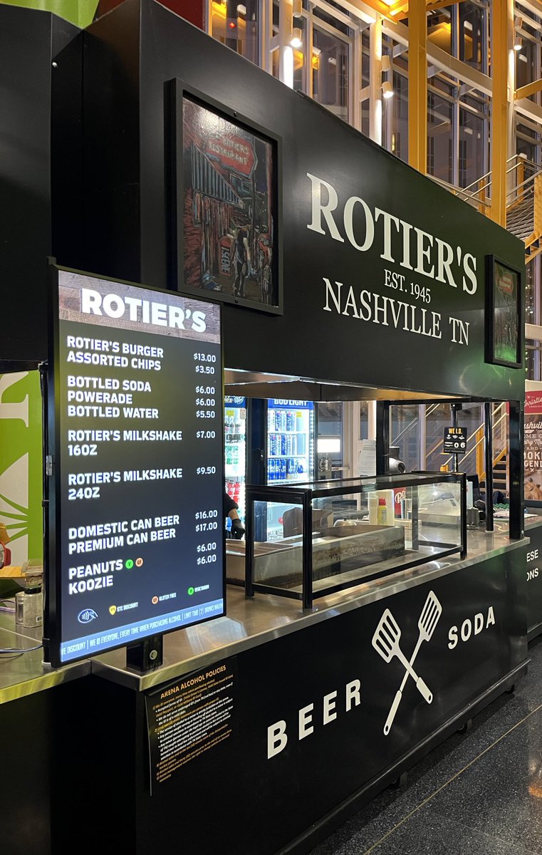 If you’re looking for the perfect, flavor packed burger, look no further than Rotiers stand outside 120 to start your night with Trans-Siberian Orchestra!