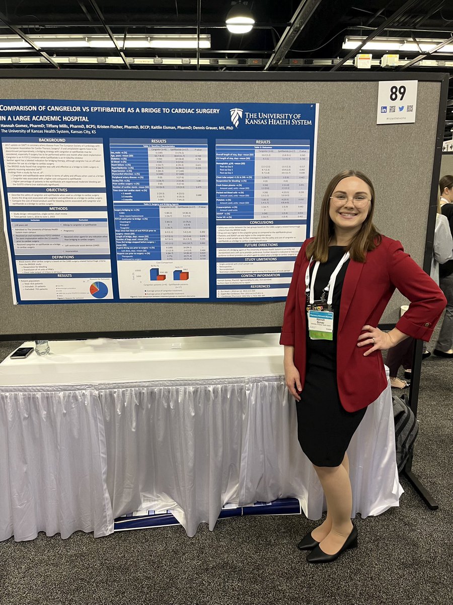 Proud of my research project that I had the opportunity to present at Vizient this past Saturday! Midyear was a blast, now back to reality