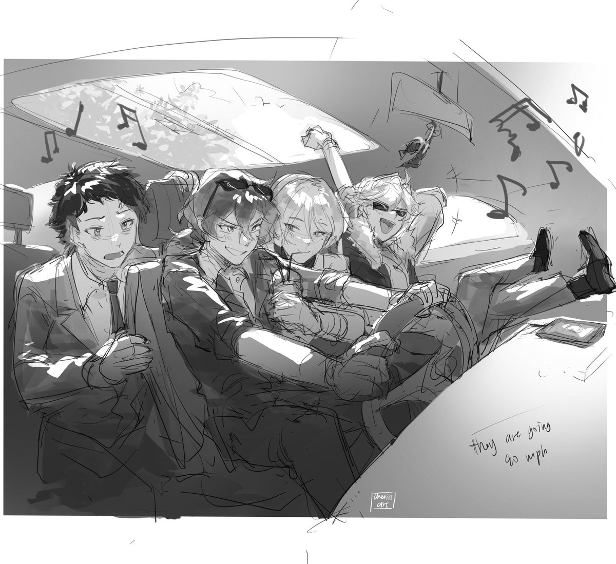cheriiiart's tweet photo. (2/?) Theyre playing the barbie playlist ‼️‼️🙏🏻💯💯❤️‍🔥 #bsd https://t.co/PhemswfPQj