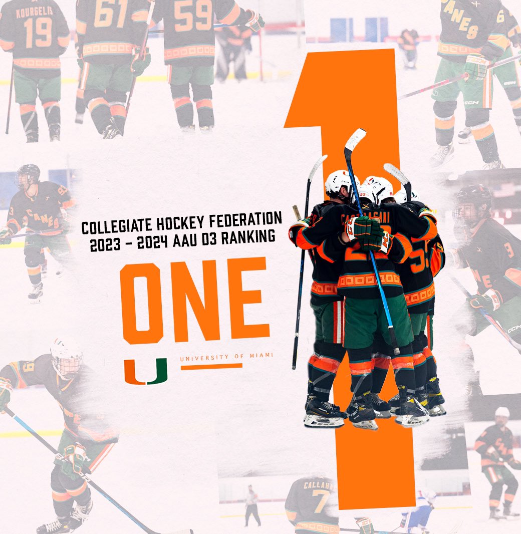 canes_hockey's tweet photo. YOUR ‘CANES ARE #1 IN THE NATION‼️ https://t.co/Xtl5l0W9LJ