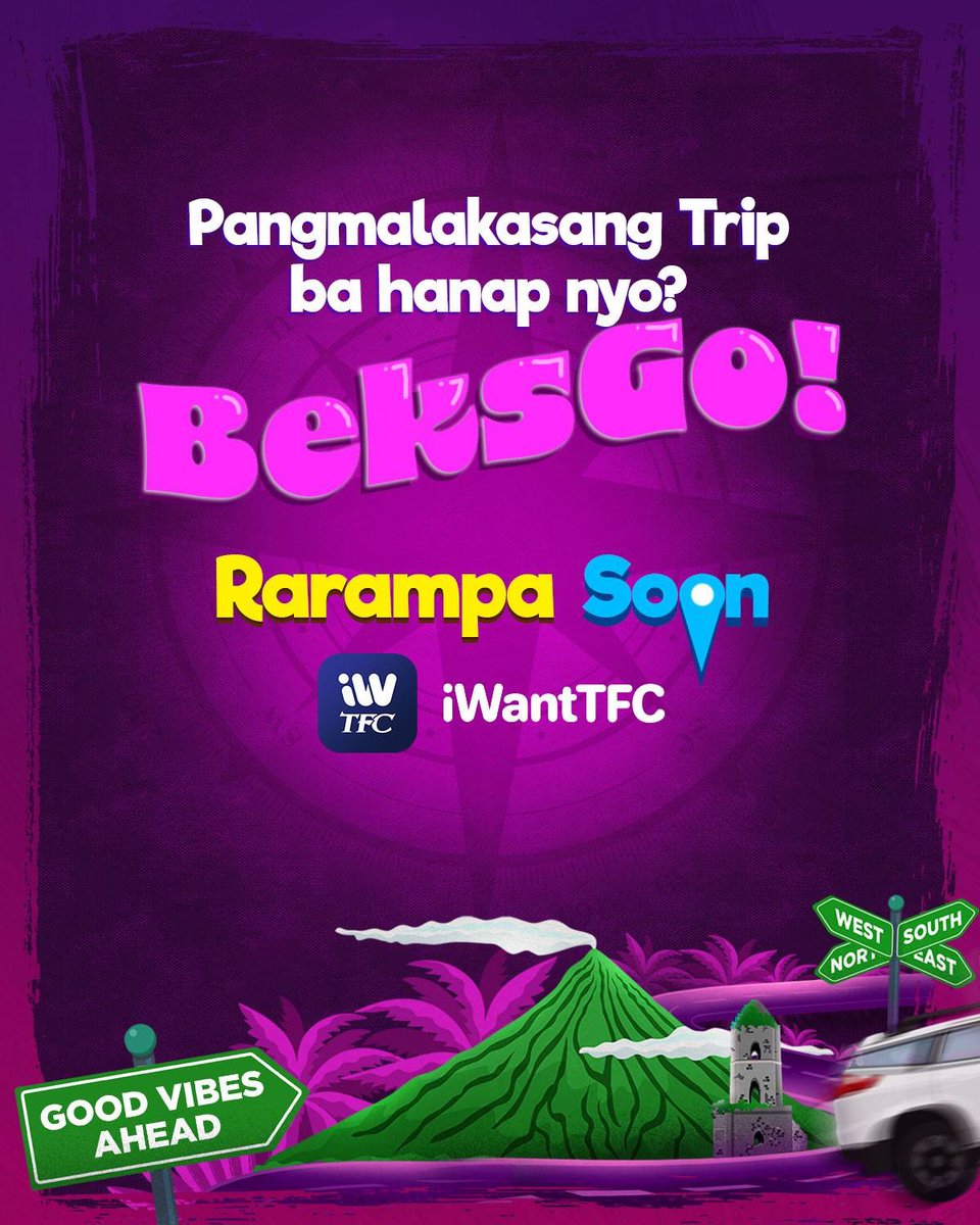 Mas MEME-rry ang holiday season dahil may bonggang trip tayong rarampahan! 🚘🎄🎁 Tara? BEKSGO!!! Coming soon on iWantTFC!