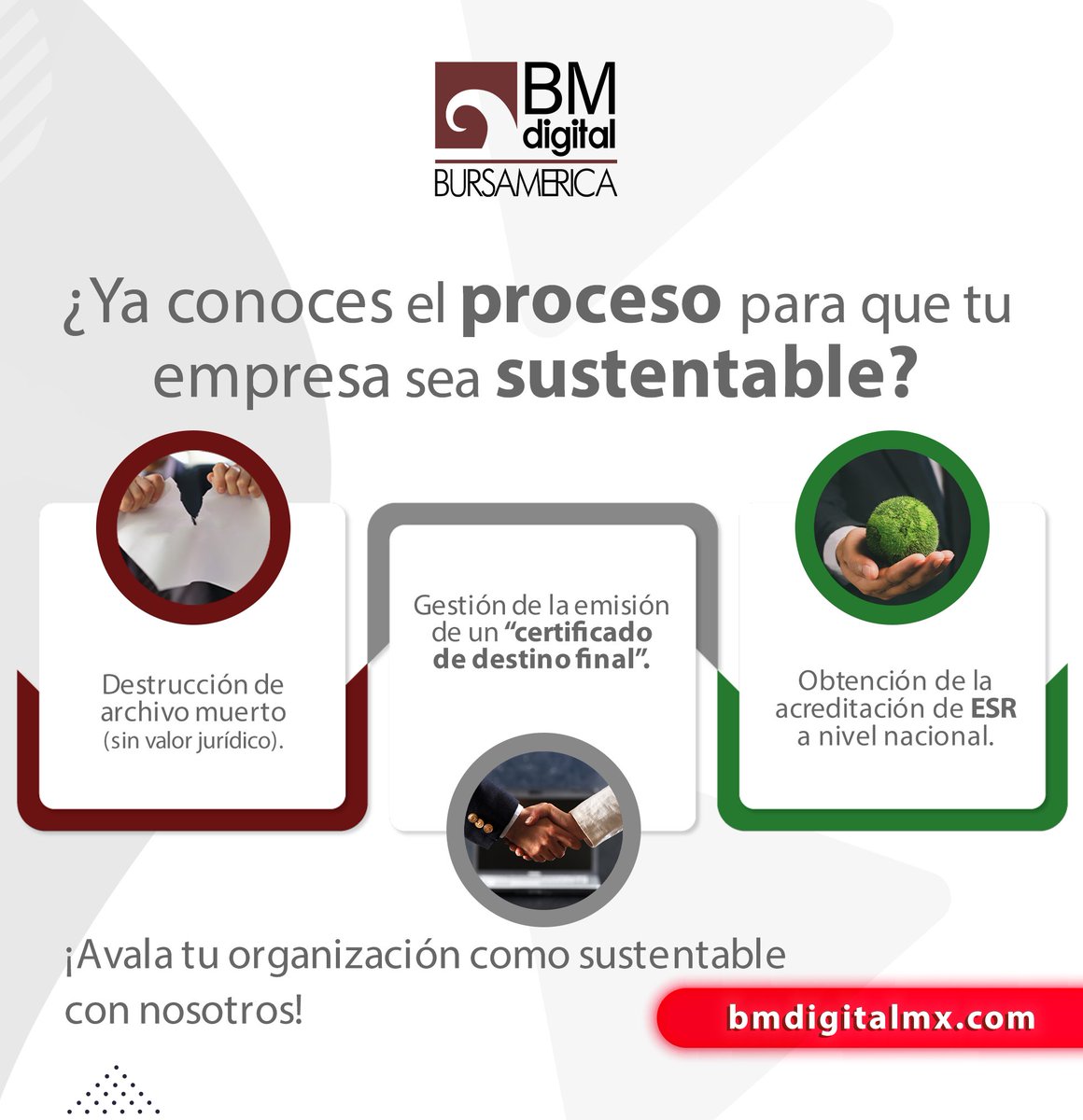 BMdigitalmx's tweet photo. ¡Destruye el #ArchivoMuerto de tu empresa con #BMDigital! 🗃

Te ayudamos a eliminar el uso del papel tanto como sea posible, 🗂 ya que hoy en día en cualquier empresa debemos de estimular el acceso a las #NuevasTecnologías. 

Contáctanos:
📲 56 1083 5906 https://t.co/tTUZxy7QZV