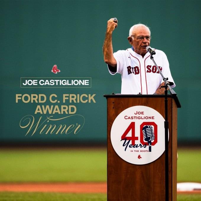 Congratulations to my friend Joe Castiglione very happy for you! <a href="/baseballhall/">National Baseball Hall of Fame and Museum ⚾</a> #redsoxnation #redsoxfamily #joecastiglione