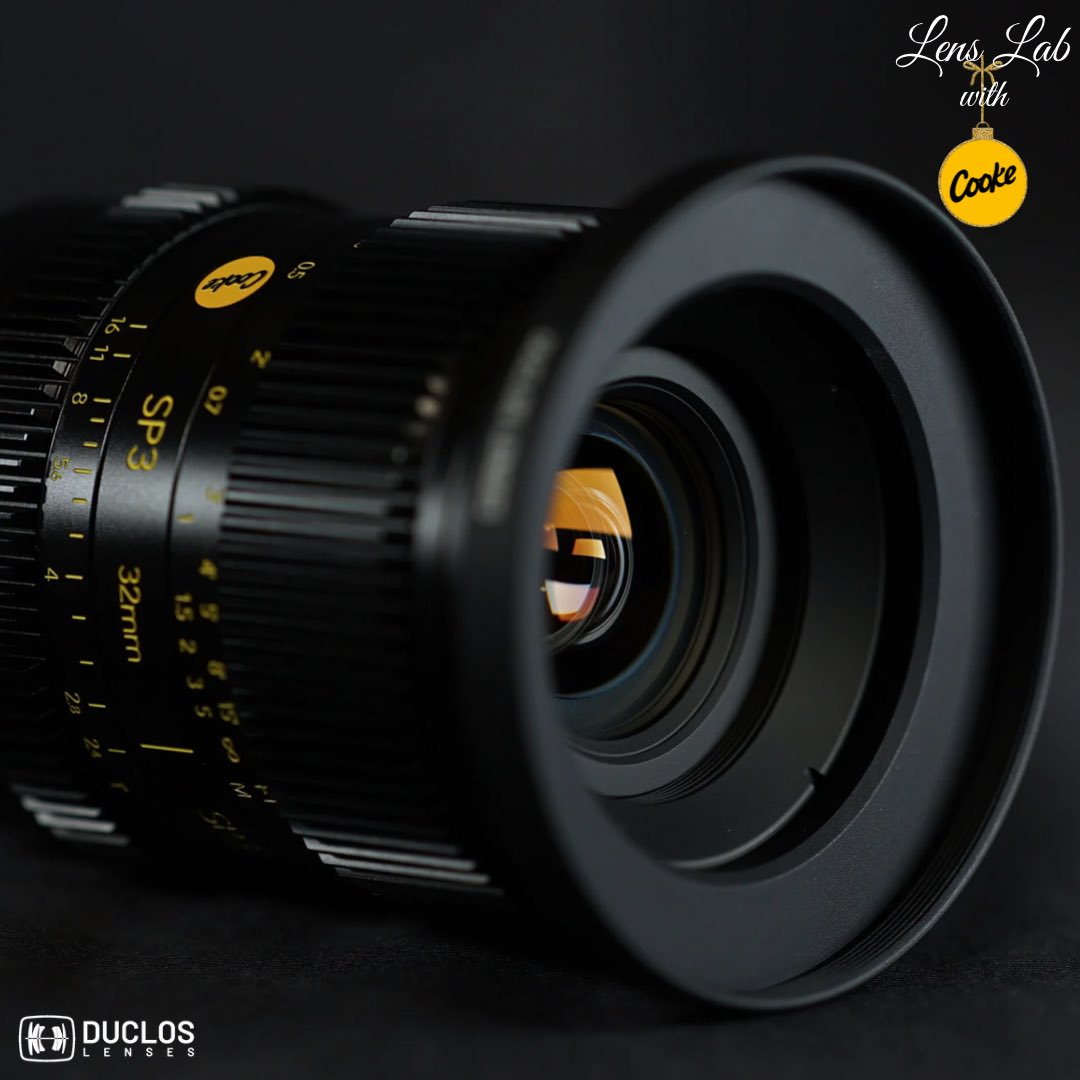 Nearly 1-week until our Lens Lab featuring Cooke SP3 primes! Come to our Duclos Lenses demo space on December 14th 12-4pm. Test the lenses on various cameras. See a technician demonstrate the mount swap. Geek out with fellow lens geeks. RSVP at duclos.tv/events.