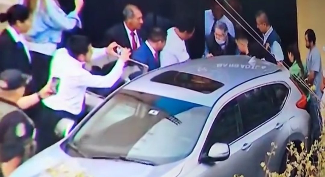 6 Diciembre (6:26pmm se hizo justicia.
Alberto Fujimori en Libertad.
Gracias x tanto Chinito