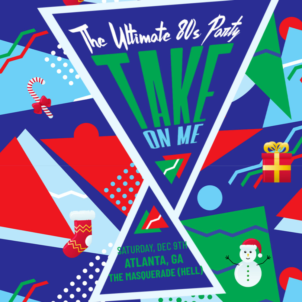 ❄️ THIS SATURDAY // 12.9 // Take On Me: The Ultimate 80s Party in Hell // 9 PM Doors 🎫: bit.ly/take-on-me-12-9 (18+)