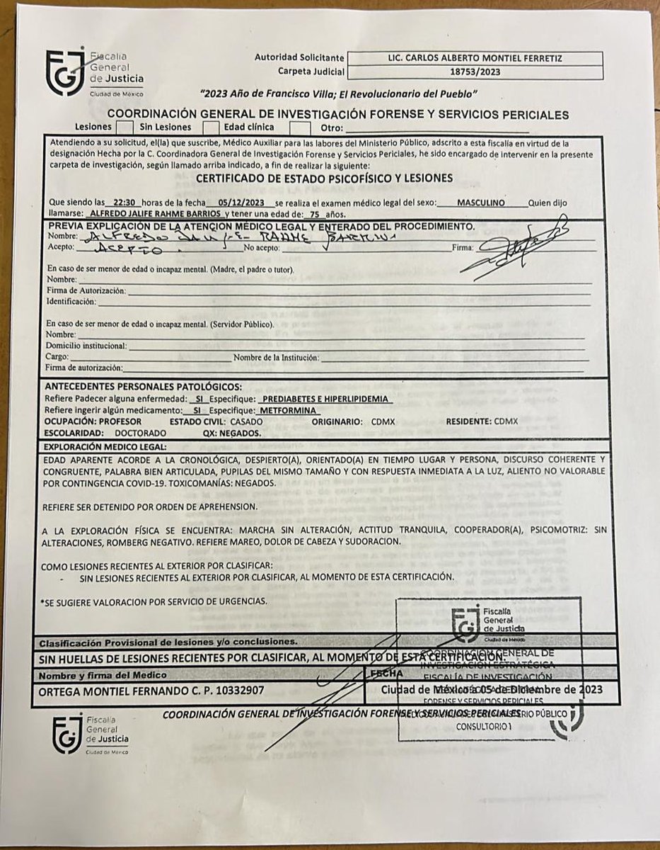 #UltimaHora El día de ayer detuvieron en la CDMX a @AlfredoJalife en cumplimiento de una orden de aprehensión del estado de Nuevo León derivada de la denuncia presentada por @tatclouthier por el delito de difamación.