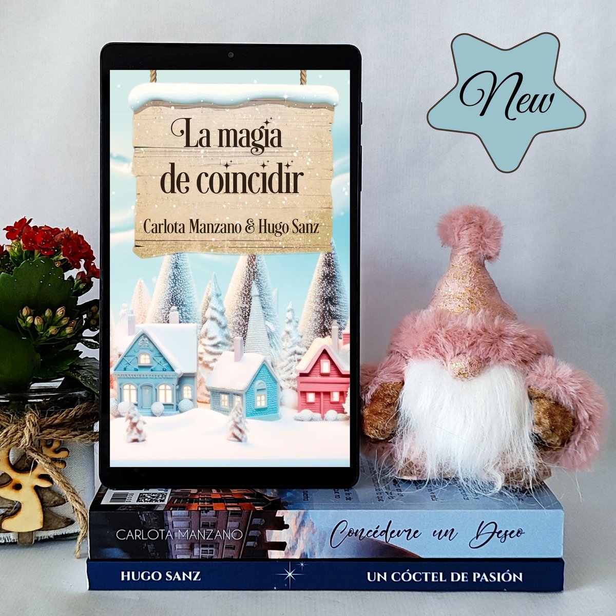 💯 NOVEDAD 💯

☃️ LA MAGIA DE COINCIDIR ☃️
📚📱👉🏼 leer.la/B0CPCXQB86

𝑇𝑜𝑑𝑎𝑠 𝑙𝑎𝑠 𝑛𝑜𝑣𝑒𝑙𝑎𝑠 𝑑𝑒 𝑙𝑜𝑠 𝑎𝑢𝑡𝑜𝑟𝑒𝑠 𝑒𝑛:
🖤 relinks.me/HugoSanz
💖 relinks.me/CarlotaManzano

#Amazon #KindleUnlimited #ebook #queleer #escritor #LibrosRecomendados #amor #novela