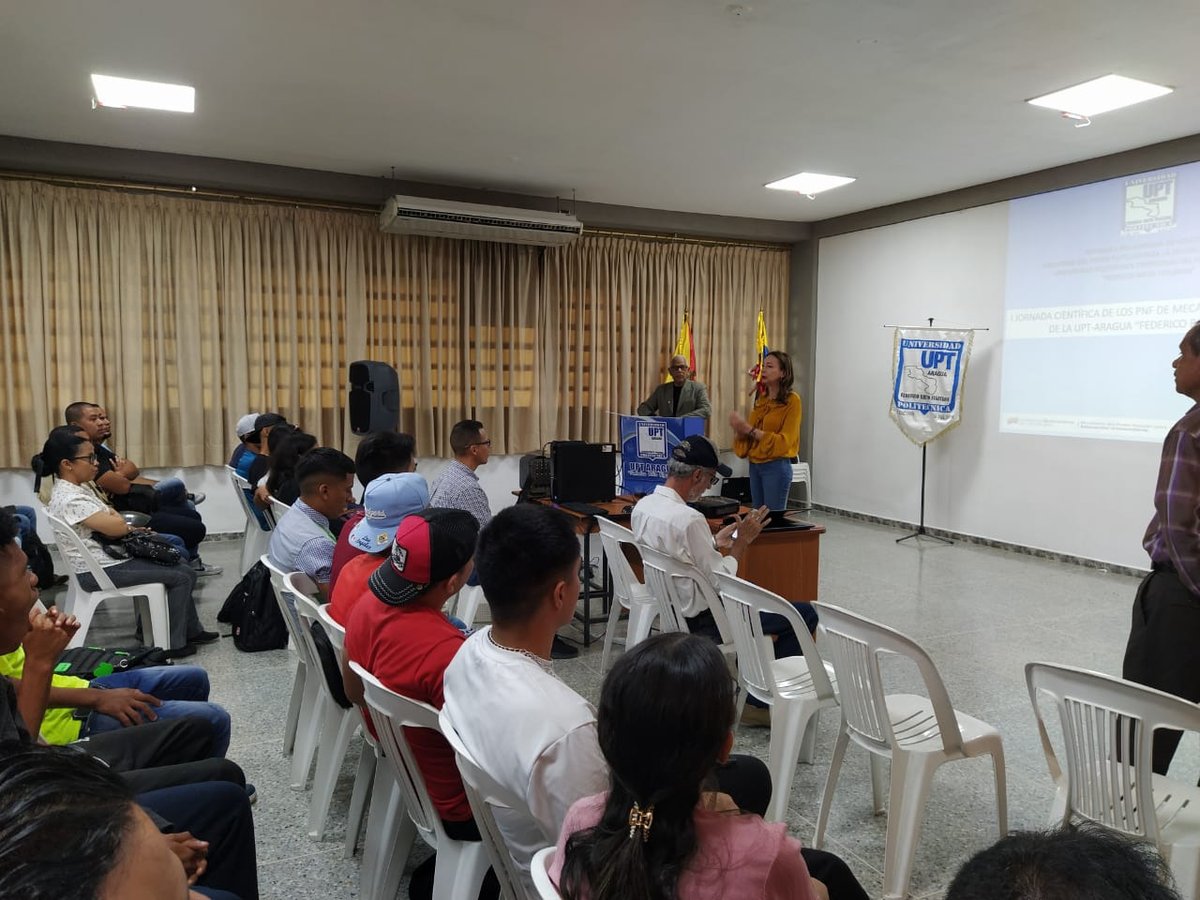 CreacionI_UPT_A's tweet photo. #06DIC23 Se cumplió con 1era. Jornada Científica de PNF de Mecánica y Mantenimiento @UPTAragua,con la socialización de proyectos y presentación de procesos productivos de empresas de la región @BettysMunoz  @mppeduniv @opsuVzla @sandraoblitasr https://t.co/MFeFsfKgPB
